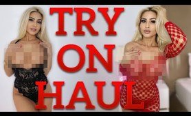 [4K] Transparent Lingerie and product | See-Through Try On Haul