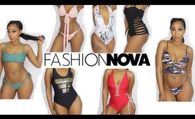 Dont sleep on Fashion Nova SwimSuits!!! Bikini Try On Haul!