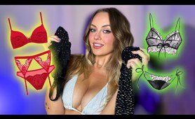TRANSPARENT Lingerie Try On Haul with Mirror View | Sammie Wilde