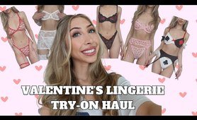 Valentine’s Day Special: Shein Lingerie Try-On Haul | Taylor Rosetta