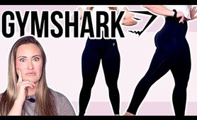 NEW GYMSHARK LEGGING! LIFT CONTOUR SEAMLESS sports TRY ON review HAUL