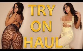 [4K] Transparent Lingerie and product | See-Through Try On Haul