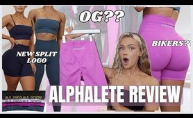 ALPHALETE OG BACK?? Honest *in depth*Try on Haul video review of NEW amplify scrunch LIMITLESS collection
