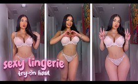 pretty Spring Lingerie Try-On Haul