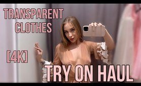 Transparent Lingerie and garment |See-Through Try On Haul | Try-On Haul At The Mall