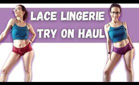 Lace Lingerie Try On Haul