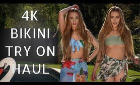 4K ravishing Tiny  two-piece swimsuit TRY ON Haul! | Samantha Lynn TryOn