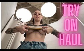 [4K] TRY ON HAUL items | VERY TRANSPARENT AND SEE THROUGH | NO BRA