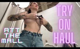 [4K] TRY ON HAUL garment | VERY TRANSPARENT AND SEE THROUGH | NO BRA