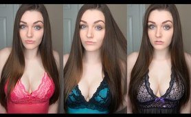 attractive LINGERIE TRY-ON HAUL (18+ ONLY) | ALLY HARDESTY