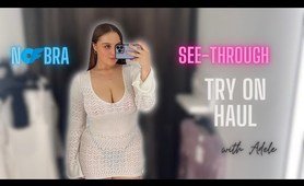 See-Through Try on Haul | Transparent garment