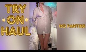 TRY ON HAUL | TRANSPARENT clothes | SEE THROUGH | ALMOST NAKED P.6