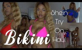 SHEIN  beachwear SWIMSUIT TRY ON HAUL + COVER UPS | CHRISTINA DIONNE