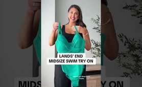 Lands' End Swim Try On Haul #sponsored