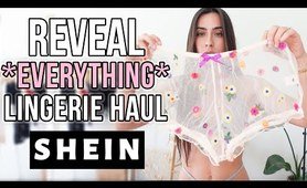 Shein Lingerie Try On Haul