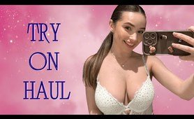 4K Transparent Try on Haul * LINGERIE SETS * See through Summer 2024