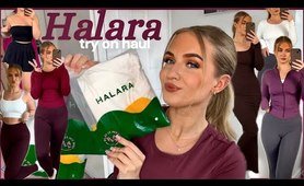 HONEST HALARA TRY ON HAUL / activewear and workwear office garment *huge £400 haul*