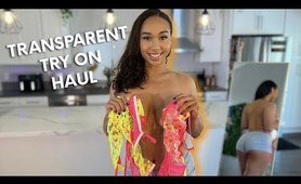 TRANSPARENT Summer Lingerie Haul | Natural Fit Body | BabygirlHazel Try On