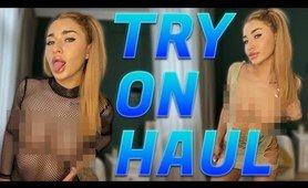 [4K] Transparent Lingerie and product | See-Through Try On Haul