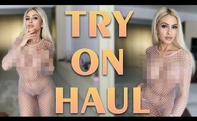 [4K] Transparent Lingerie and product | See-Through Try On Haul