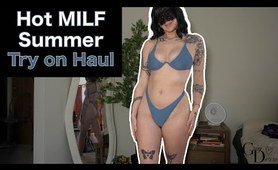 Hot milf Summer - Bikini Try on Haul | GreyDesire69