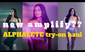 NEW ALPHALETE AMPLIFY LEGGINGS??? Try on Haul | Limitless Collection launching April 2024