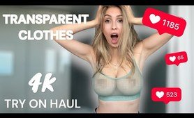 [4K] Transparent Summer Fashion Try-On Haul | Aisu Haul 2024's