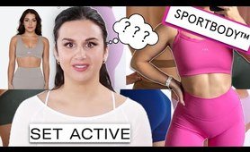 I'M UNSETTLED... NEW SET ACTIVE TRY ON HAUL review & FIRST IMPRESSIONS. #activewear