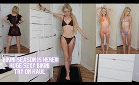 enormous new summer 2024  string bikini try on haul from cozyease!!!