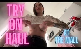 [4K] TRY ON HAUL items | VERY TRANSPARENT AND SEE THROUGH | NO BRA