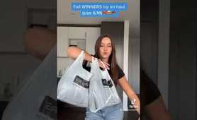 Winners try on haul #shorts