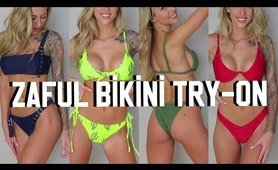 ZAFUL bikini TRY ON HAUL + video review