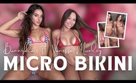 Bunny Blair | Micro Bikinis w/ ​⁠@fitnessababy | Try On Haul, Flexible, Vanessa Munley, Thongs