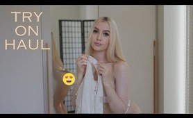 See-Through Try On Haul | Transparent Lingerie and product |