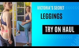 Victoria's Secret yoga pants Try-On Haul