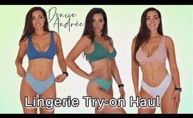 Hot Cotton Lingerie try on Haul Aliexpress! #model #lingerie