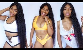 Zaful SLIM THICK gigantic  beachwear Try-On Haul