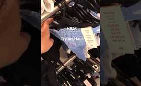 H&M Try on haul lingerie, tops, dress