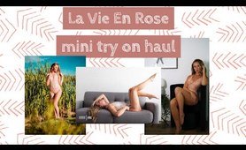 La Vie En Rose Lingerie Try on Haul / 1000 subs already (thank you so much!)