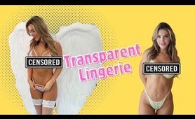 TRANSPARENT SETS: Walking around in lingerie | Marie Dee