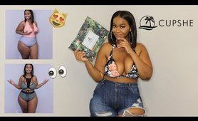 Plus Size/Curvy Swimsuit &  bathing suit Try On Haul | feat. Cupshe |  Chelcie J