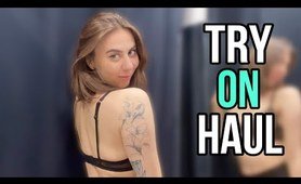 [4K] TRANSPARENT Summer Lingerie Haul With Paulina | Try On Haul New