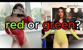 4K See-Through Try On Haul with SheLittleDevil | Transparent Lingerie and Clothes