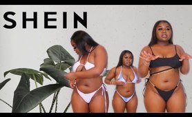 SHEIN BIKINI TRY ON HAUL 2021 ebony women | Zambian Youtuber