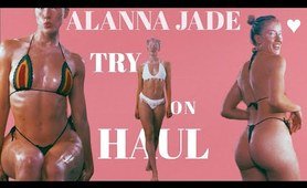 model completes her first bikini try on haul - 4k