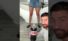 Mentos & Coke Up Skirt #Shorts