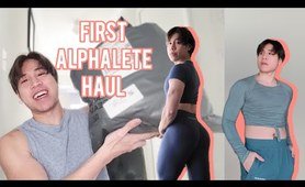 ALPHALETE HAUL | AMPLIFY leggings on a Man?