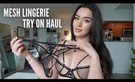 SHEER LINGERIE TRY ON HAUL! HONEY BIRDETTE