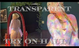 Whimsical Transparent Lingerie Try On Haul - Shein Lingerie Haul