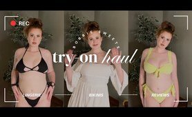 TINY BIKINI TRY ON HAUL (OMG BARELY COVERED) | 4K | BOBBIE SWEETS